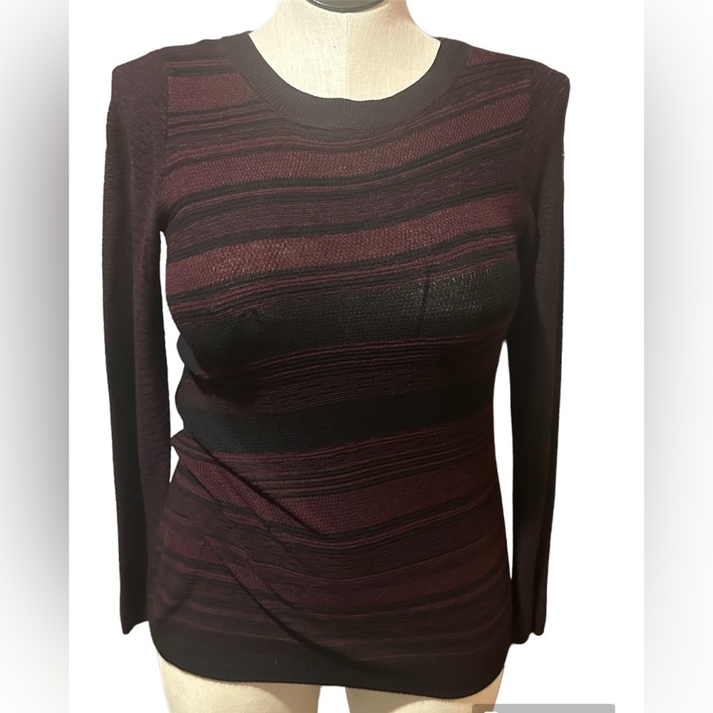 Apt 9 long sleeve red and black shirt women’s size S